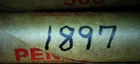 1897 INDIAN HEAD PENNY ROLL GOOD/BTR. /FINE CONDITION ALL READABLE DATES NO JUNK
