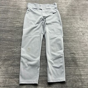 Nike Pants Size L Youth Softball Baseball Active Sports Gray