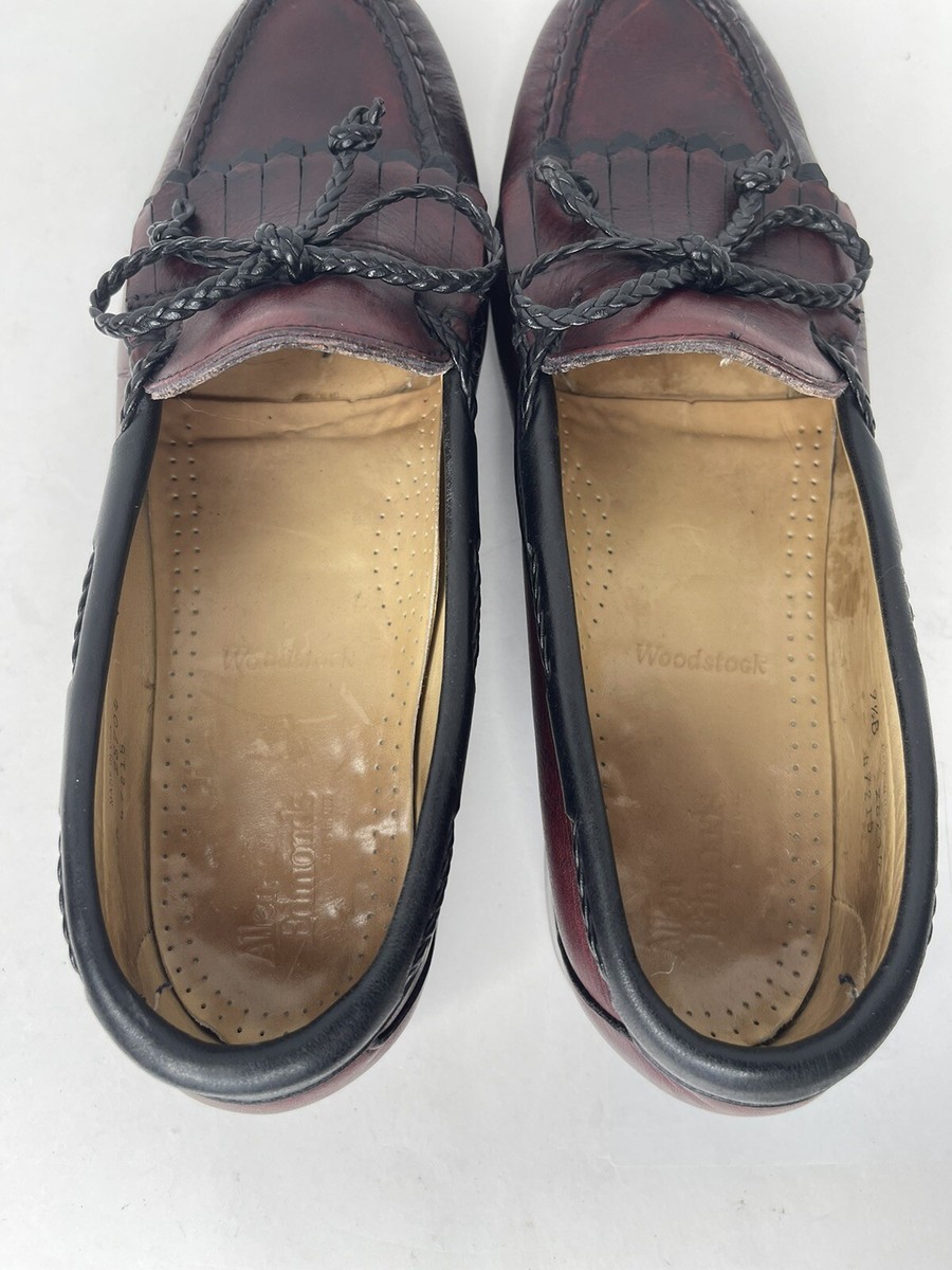 Allen Edmonds Woodstock Oxblood Red Dress Shoes Kiltie  display picture 1