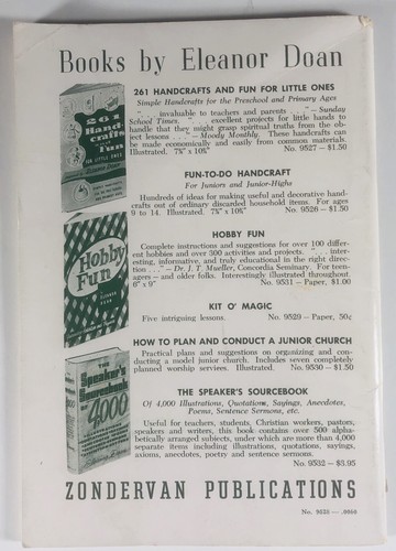 Fascinating Finger Fun Eleanor Doan 1968 Activities for Working with Children - Imagen 2 de 4