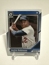 2024 Donruss Optic Base #16 Jackie Robinson  - Brooklyn Dodgers