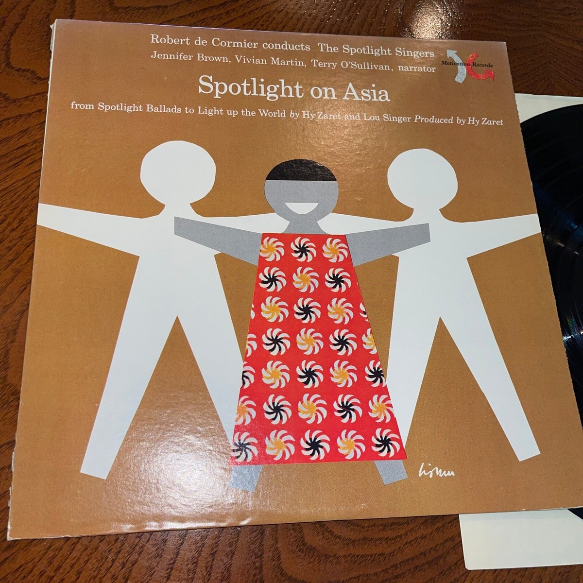 RARE 1966 HY ZARET & LOU SINGER SPOTLIGHT ON ASIA EX 1ST