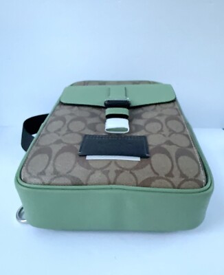 バッグ COACH Track Pack Signature Canvas NWT Coach Track Pack In Colorblock Signature Canvas CR268 | eBay