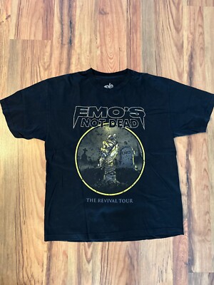 Emo's Not Dead Venues from the grave Shirt My Chemical Romance band Y2K