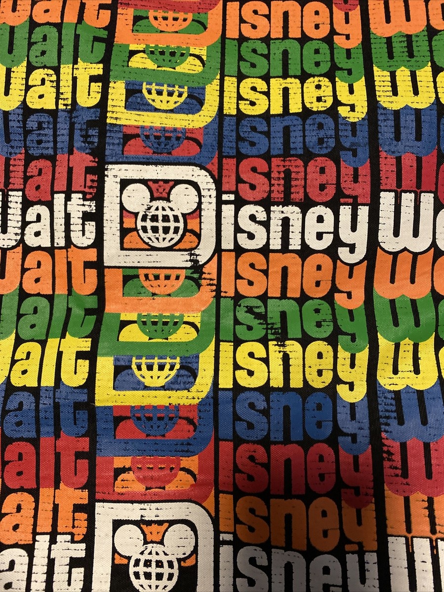 Disney Parks WALT DISNEY PARKS Rainbow Checks Cinch Sack Drawstring Backpack Disney Parks Exclusive Rainbow Checks Cinch Sack Backpack  main image 2