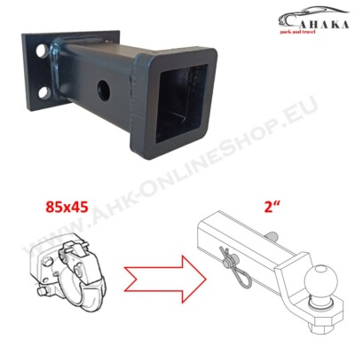 Universeller Geräteträger mit 2  Aufnahme 85x45 mm für Toyota Tundra I 00-06