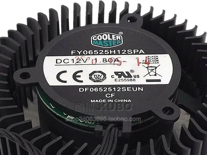 New ZOTAC GTX470 560 570 580 680 graphics card turbo Cooling Fan FY06525H12SPA - Image 4 of 4