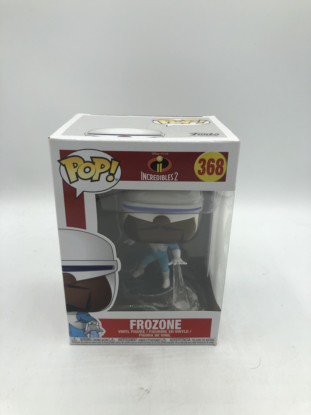 Funko Pop! Disney Pixar The Incredibles 2 Frozone #368 Vinyl Figure Damaged
