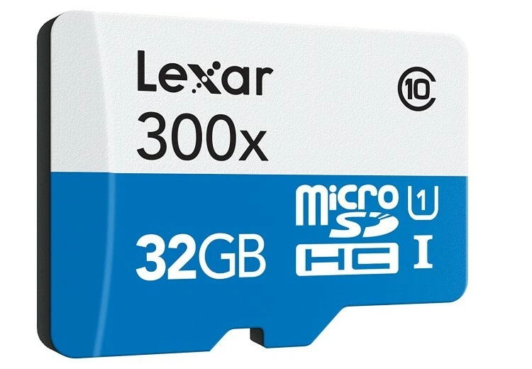 MICRO SD LEXAR Flash card Micro-SD 32GB 300x LSDMI32GBBEU300 - Immagine 3 di 3
