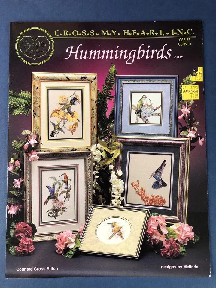 Hummingbirds Summer Beauties Counted Cross Stitch Booklets Cross My Heart L Arts - Image 3 of 4