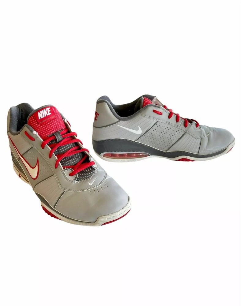 Nike 443454-008 Air Max Full Court Mens Size 13 Nike Basketball Grey And Red ≈