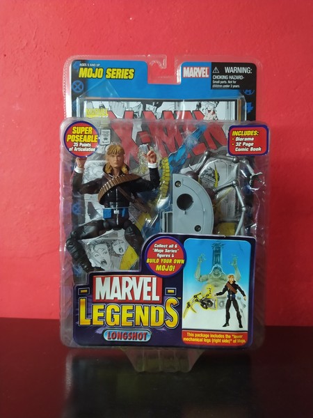 LONGSHOT - MARVEL LEGENDS TOYBIZ TOY BIZ MOC - BAF MOJO