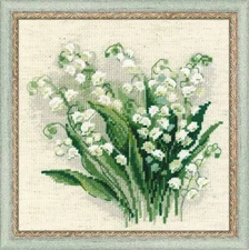 Riolis Counted Cross Stitch Kit Lilly of the Valley R1497