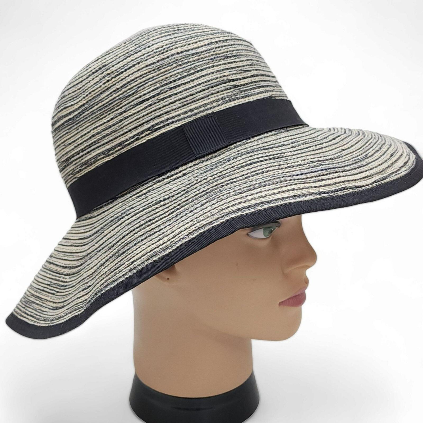 Solar Escape Ladies UV Sierra Sun Hat UPF 50+ Black White O/S eBay