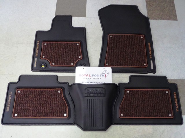 Toyota Tundra 1794 Crewmax Factory All Weather Rubber Floor Mats