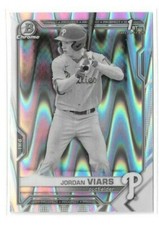 Jordan Viars 2021 Bowman Draft Chrome Raywave Refractor #BDC-132