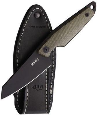 MKM-Maniago Knife Makers Makro 2 Fixed Knife 2.88'' M390 Steel Blade Micarta
