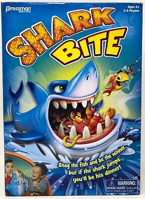 Pressman Shark Bite Jumping Interactive Family/ Kid Game