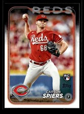 2024 Topps #365 Carson Spiers RC Rookie G280