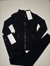 Lululemon Define Jacket And Leggings Set Black Size 4
