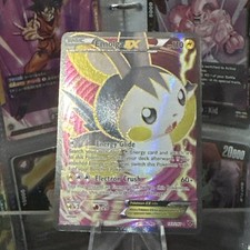 Emolga EX 143/146 X & Y Set Base XY Ultra Rara Full Art Holo Carta Pokemon