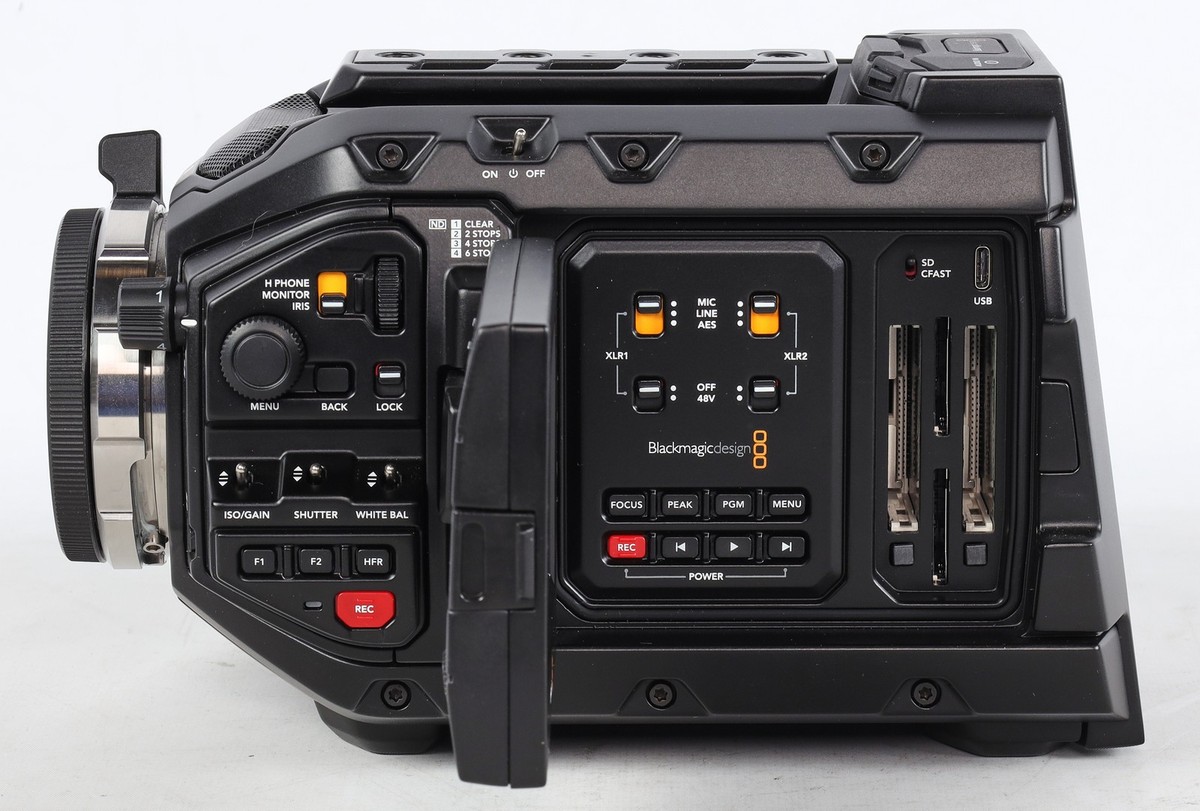 Blackmagic Design URSA Mini Pro 12K with PL-Mount, with Lens Cap