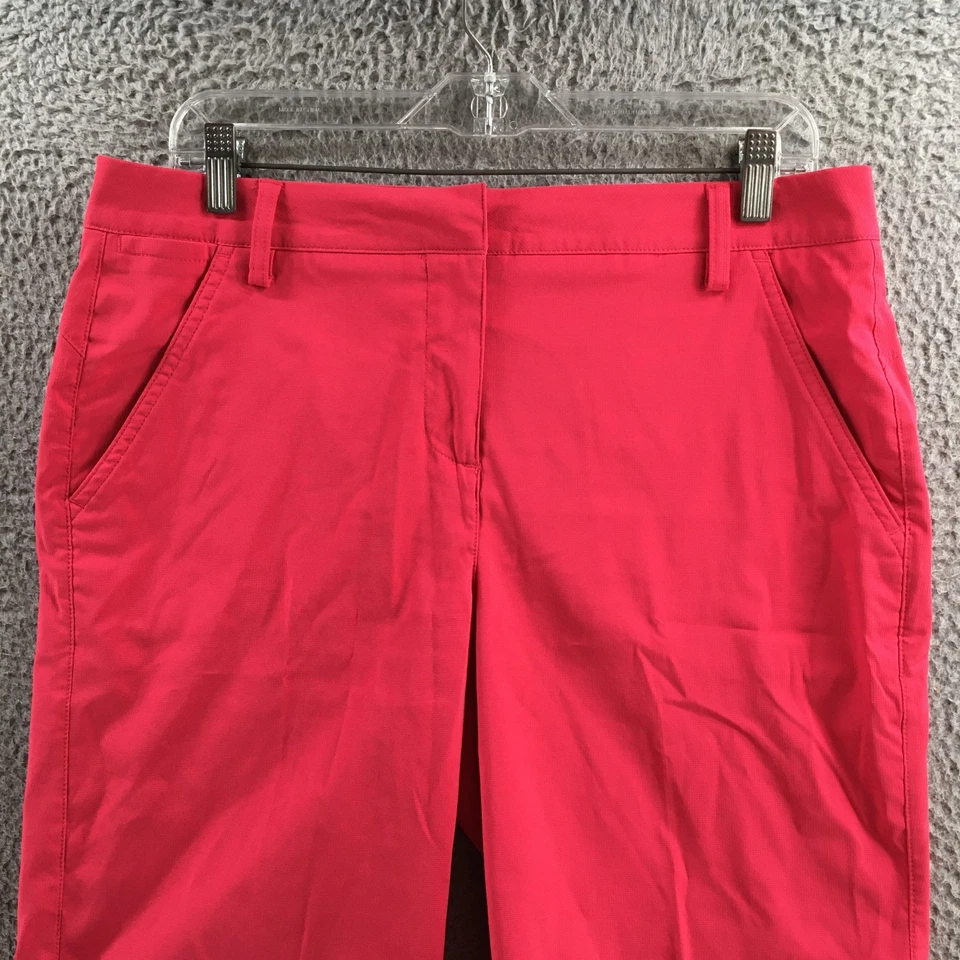 Puma Bermudas Pantalones Cortos Para Mujer 10 Rosa Botón Frontal Cremallera Mosca Cortar Bolsillos Informales Foto 2 de 4