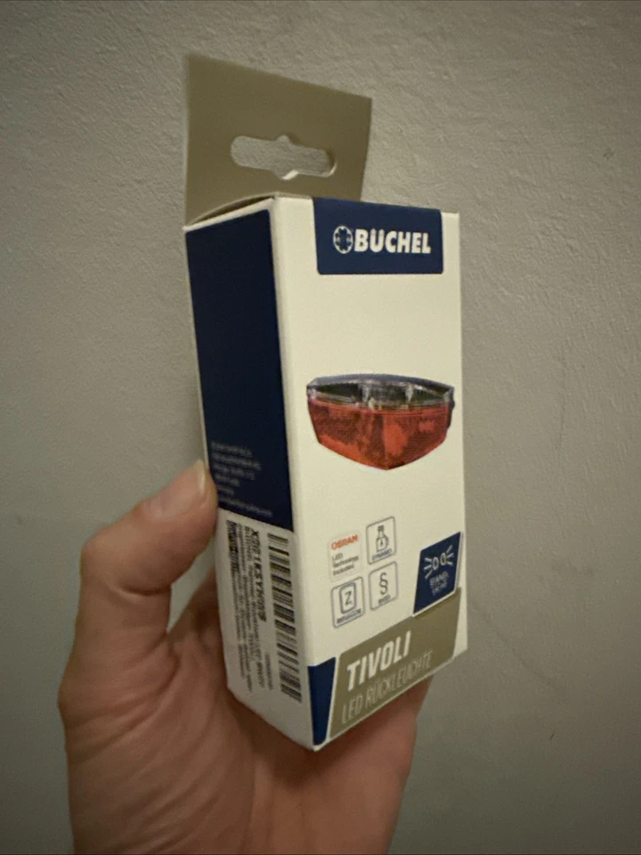 Büchel LED Rücklicht TIVOLI für Dynamobetrieb