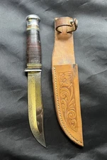KINFOLKS HUNTING KNIFE LIGHT ETCH