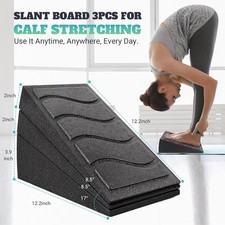 Slant Board for Calf Stretching, 5 Adjustable Angles Incline Board for Squat ...