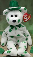 O  Fortune St Patrick  s Day TY Beanie Baby Bear