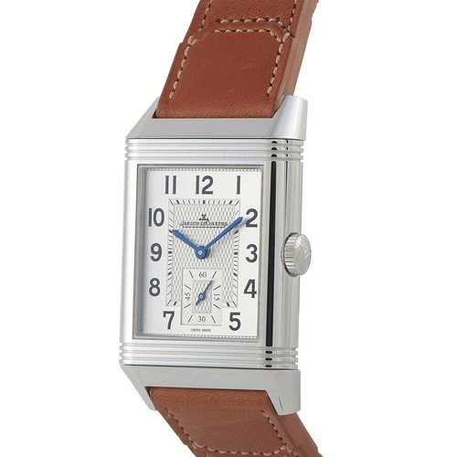 Jaeger-LeCoultre Reverso Classic Duoface Small Seconds Steel Watch Q3848423 - Picture 3 of 6