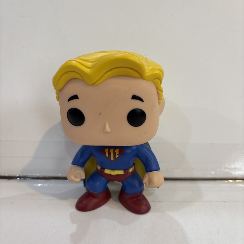 FUNKO 2016 video games FALLOUT VAULT BOY -TOUGHNESS FIGURE #100 - used / no box 
