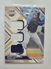 2018 Panini Elite Extra Edition #TM-JS Jesus Sanchez Triple Material #/399 AA66