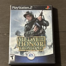 EA Games Medal of Honor: Frontline PS2 NTSC-U/C T Shooter War Manual 2002