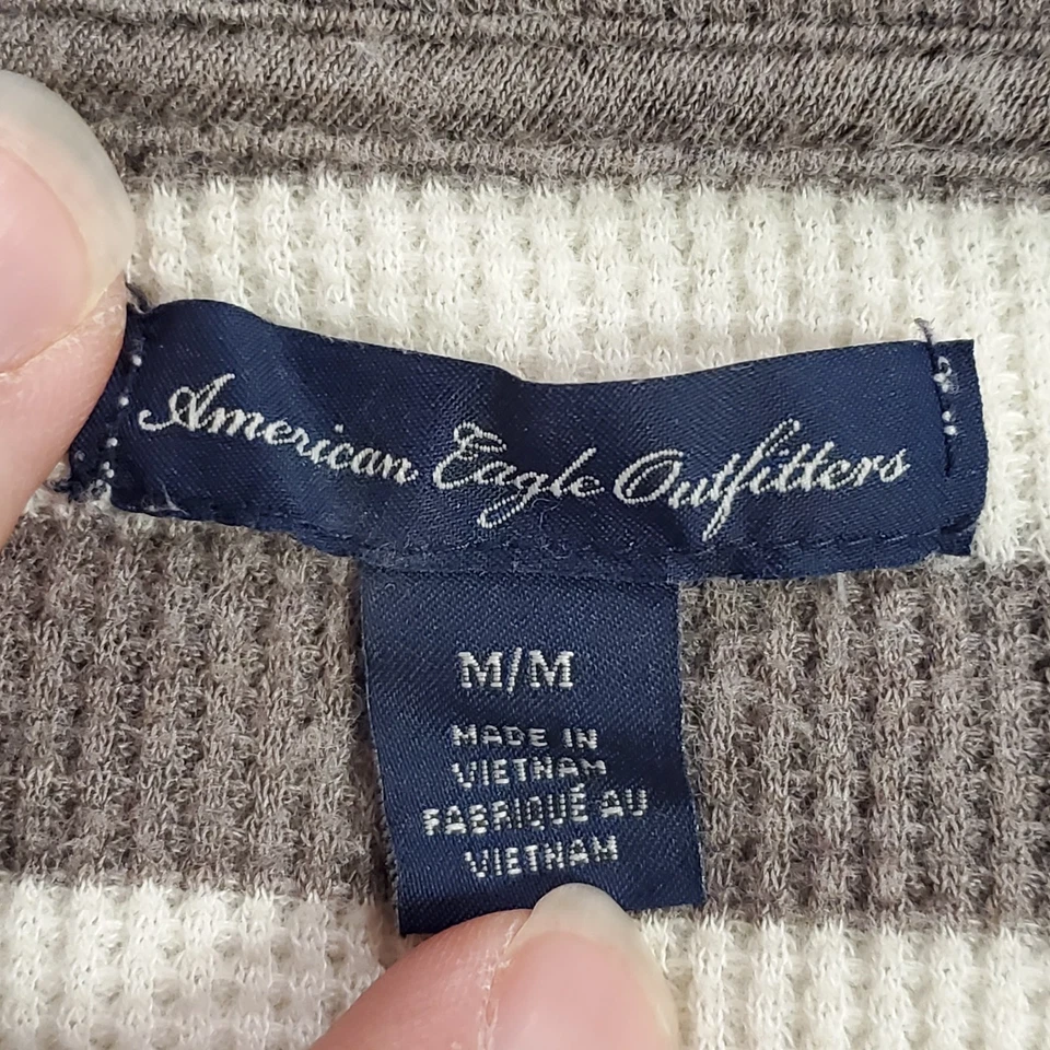 Top Térmico De Colección American Eagle Y2K Manga Larga Talla M Elena Bella Sesgado Ajustado Foto 4 de 4