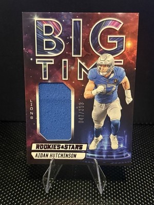2024 Panini Rookies & Stars Big Time Aidan Hutchinson #BT-AHN /399 MEM Lions