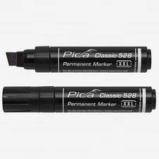 Pica Classic Permanent Marker XXL Black, 4-12mm, Chisel Tip