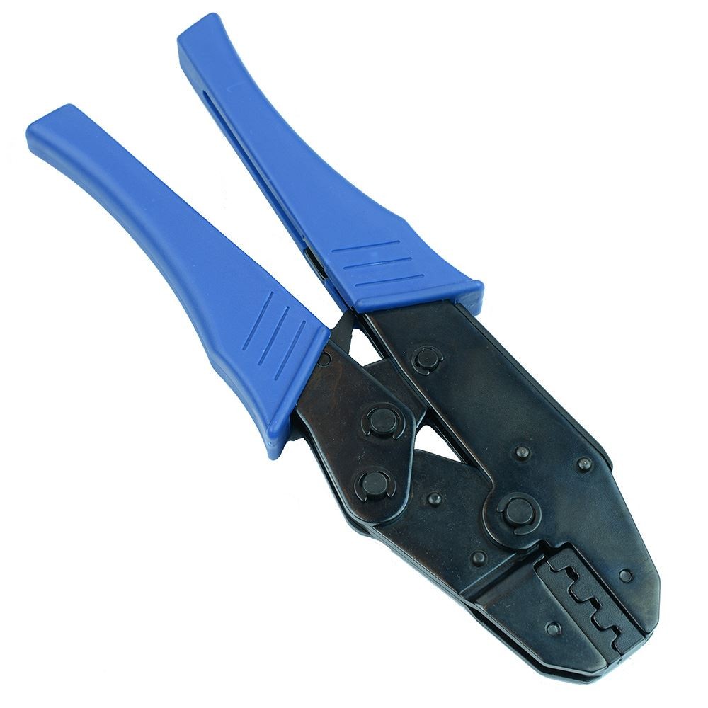 Ratchet Crimp Connector Terminal Crimper for Uninsulated Spades