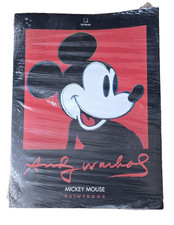 Andy Warhol Mickey Mouse Sealed Print Book with 6 Reproductions