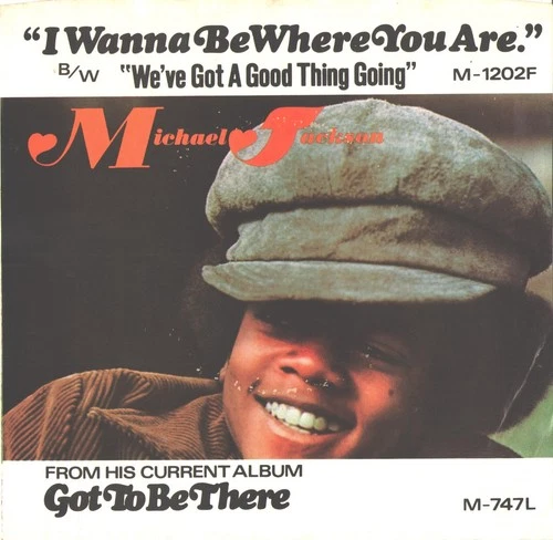 MICHAEL JACKSON-PICTURE SLEEVE ONLY-(I WANNA BE WHERE YOU ARE)--PS--PIC--SLV
