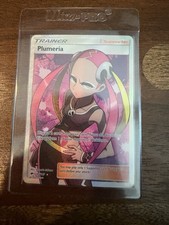 Pokemon Trainer Plumeria Full Art Holo Card 145/147 Sm-Burning Shadows on eBay