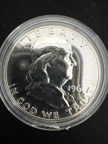 1961-P Franklin Gem Proof Half Dollar - 90% Silver