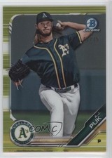 2019 Bowman Chrome Prospects Yellow Refractor 61/75 AJ Puk #BCP-17 h7i