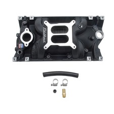 Edelbrock Intake Manifold 27163 Performer Eps Black For Chevy 5.05.7l Vortec