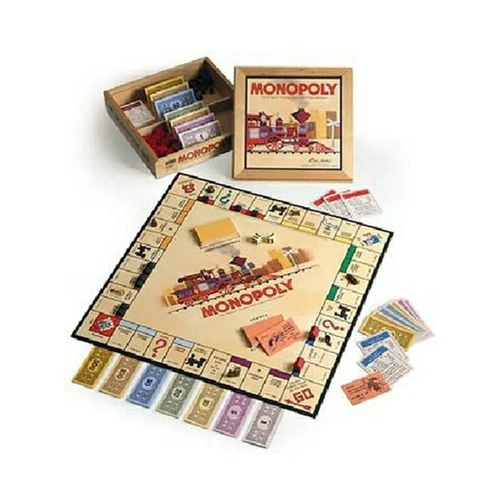 Parker Bros Boardgame Monopoly (Nostalgia Games Series, 2001 Ed) Box EX