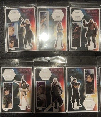 Final Fantasy VII Rebirth Acrylic Complete Set Of 11 - US Seller