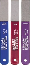 Eze-Lap PACK Diamond Sharpener Set Super Fine/Fine/Medium Grit - L-PACK-H