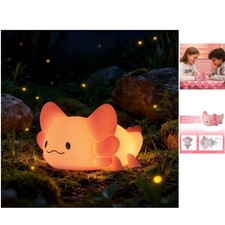 Rechargeable Axolotl Lamp - Soft  Cute Kids Night Light with 16 Colors