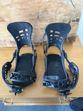Union STR Stage 5 Duraflex Men’s Medium Snowboarding Bindings Black matte